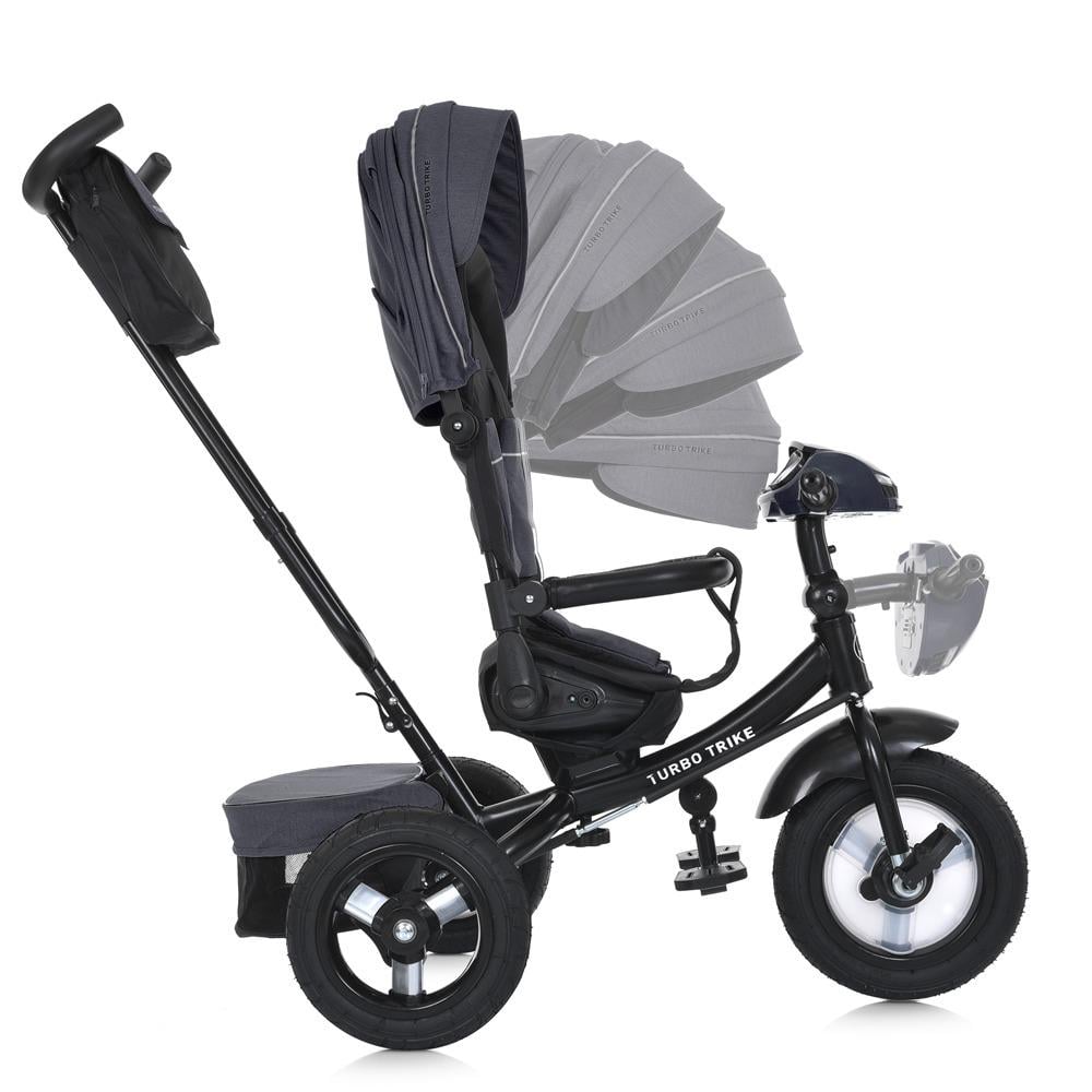 Детский велосипед трехколесный Turbo Trike MT 1007-2 Графитный - фото 9