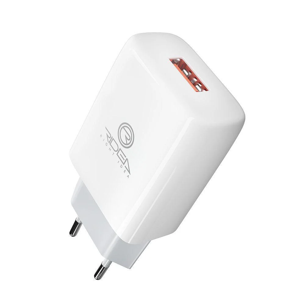 Зарядное устройство сетевое Ridea RW-11211 Element Type-C 2.1 A Белый (2637) - фото 2