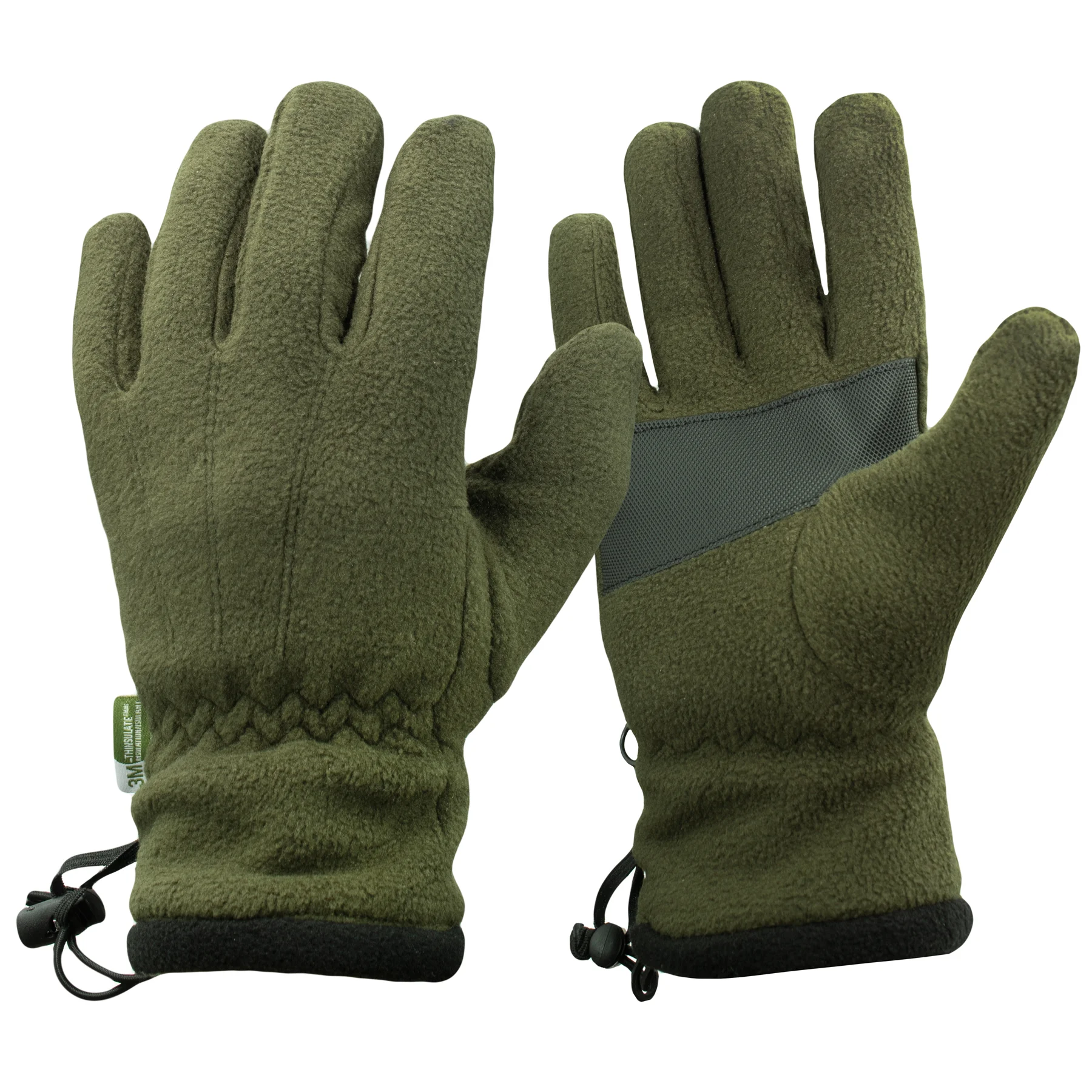 Рукавиці флісові Vik-Tailor Thinsulate S/M Olive (65520801-03-04)