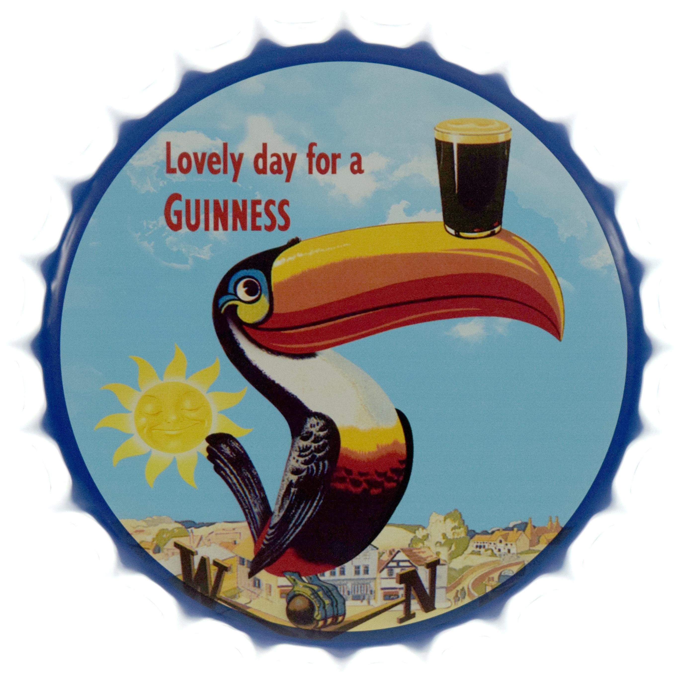 Табличка металлическая "Lovely Day For A Guinness" 35 см (ms-104668)