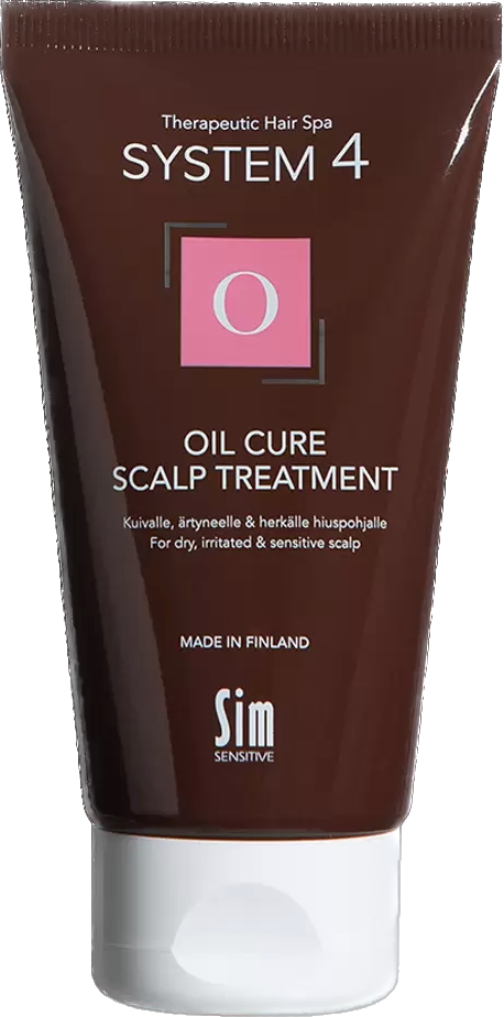 Маска-пілінг для очищення шкіри голови Sim Sensitive System 4 "O" Oil Cure Scalp Treatment 75 мл (6417150024284) - фото 1