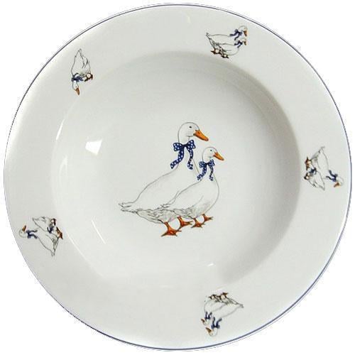 Набор тарелок глубоких Thun Saphir Гуси фарфор 6 шт. d 22 см (2642300)