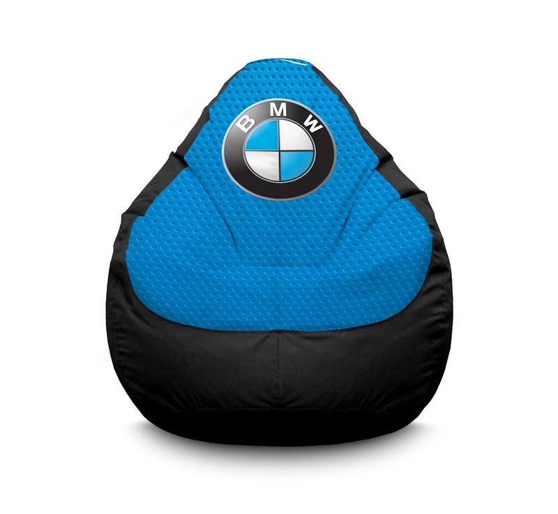 Крісло мішок iPuff BMW Оксфорд XXXL 100х135 см Чорний Крісло мішок iPuff BMW Оксфорд XXXL 100х135 см Чорний