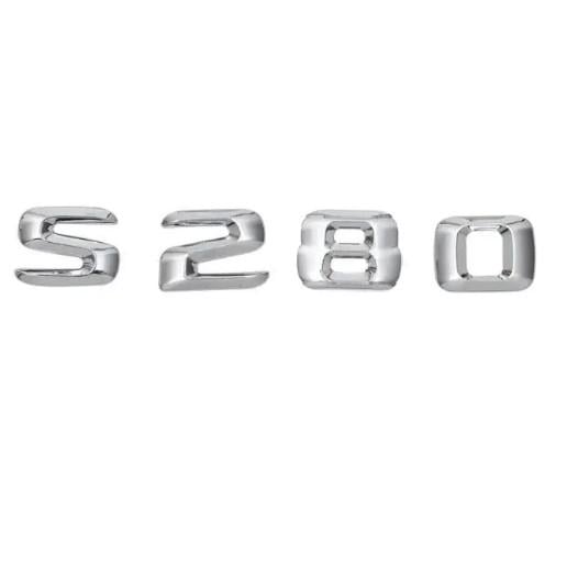 Надпись на багажник эмблема Mercedes S280 (2170037165)