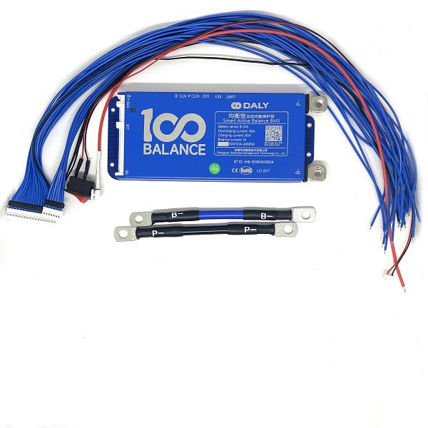 Плата Smart BMS DALY 8-24S 60A without CAN +1А active balancе+BT - фото 2