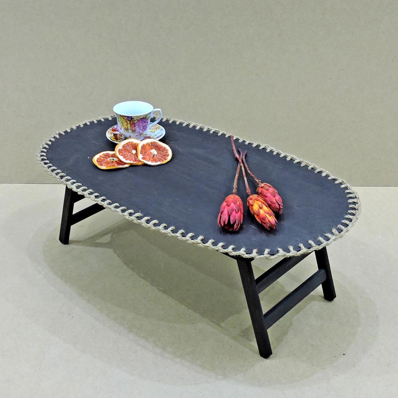 Столик-поднос для завтрака из дерева Вайоминг 04 Венге (СТП-041812)