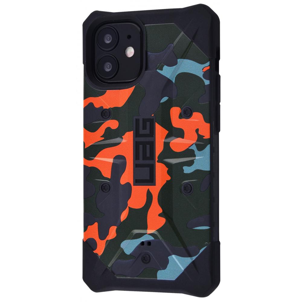 Чехол UAG Pathfinder Anti Fall для iPhone 12 mini Green/Orange