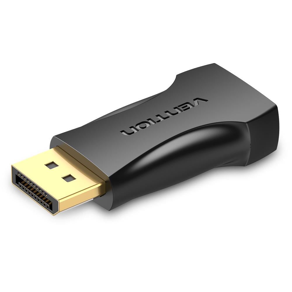 Адаптер DisplayPort/HDMI Vention 4K/30 Гц Черный (HBPB0)