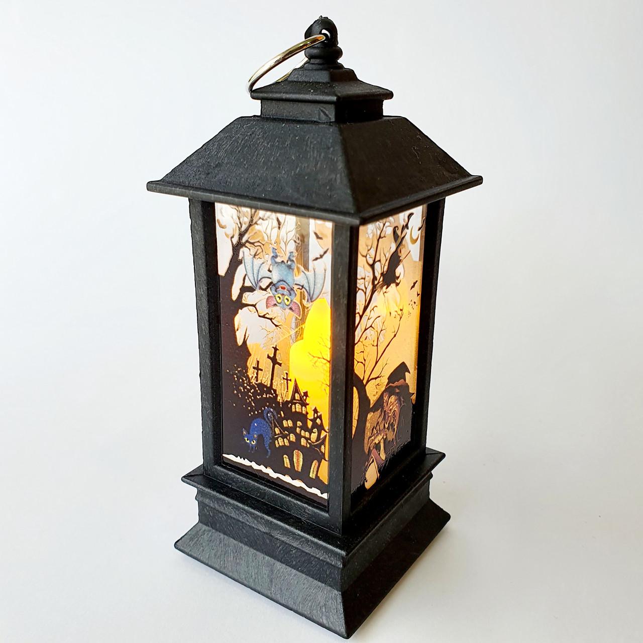 Ліхтар декор для Хеллоуїна палацовий 13 см