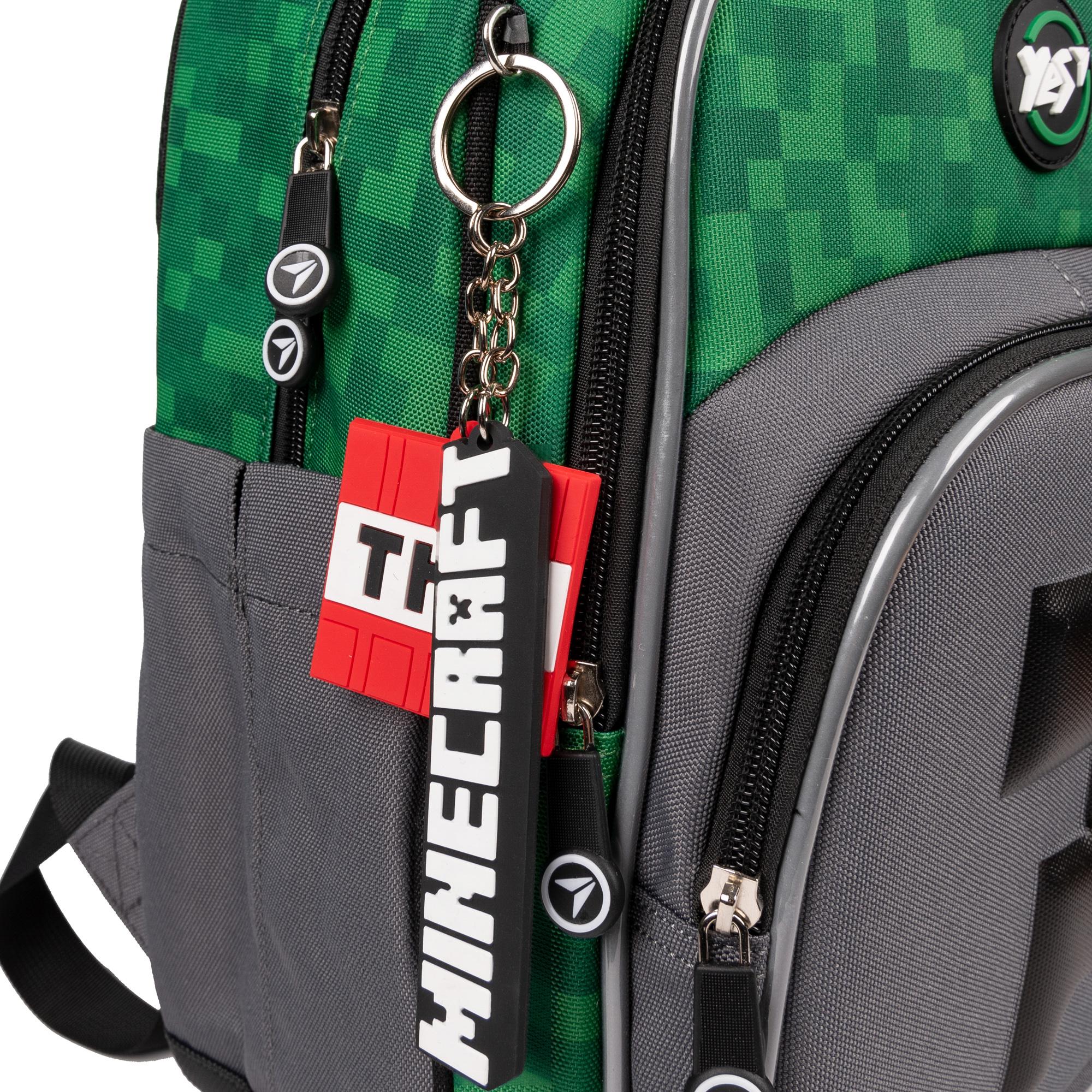 Школьный рюкзак полукаркасный YES Minecraft S-91 (559751) - фото 13