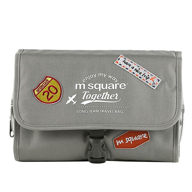Косметичка M Square Сірий (MS01-08GR)