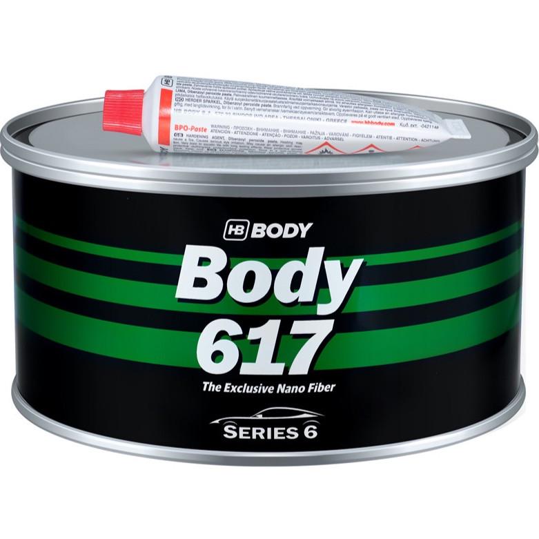 Шпатлевка с эластичным стекловолокном Body HB 617 NanoFiber 1,8 кг