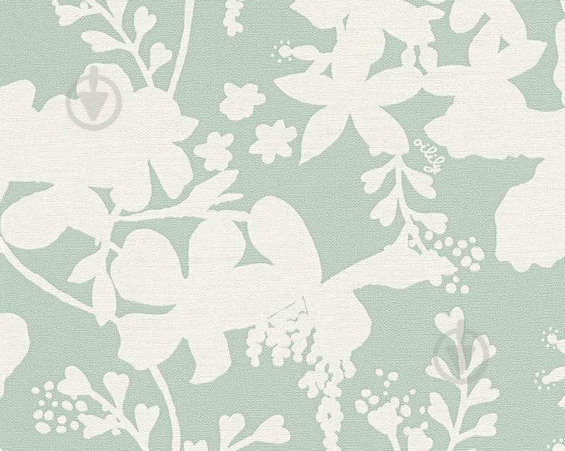 Флизелиновые обои A.S.CREATION OILILY ATELIER 30274-1 Зеленые