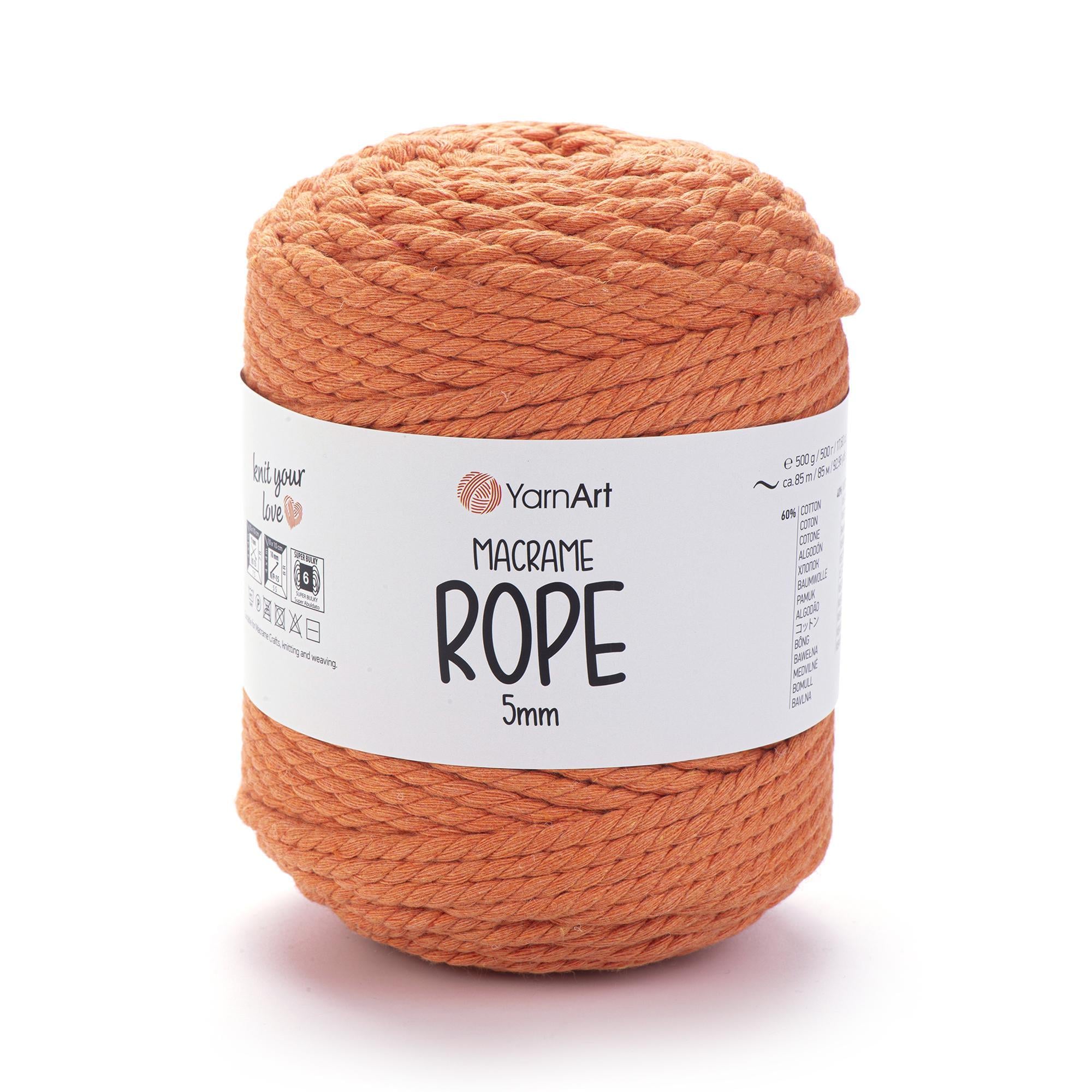 Шнур витый Macrame Rope 5 мм 500 г Тыквенный №770 (1815910818) Шнур витый Macrame Rope 5 мм 500 г Тыквенный №770 (1815910818)