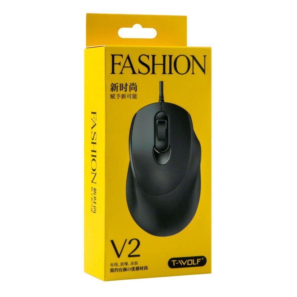 Компьютерная мышка TWolf V2 USB Черный (3001624100) - фото 2
