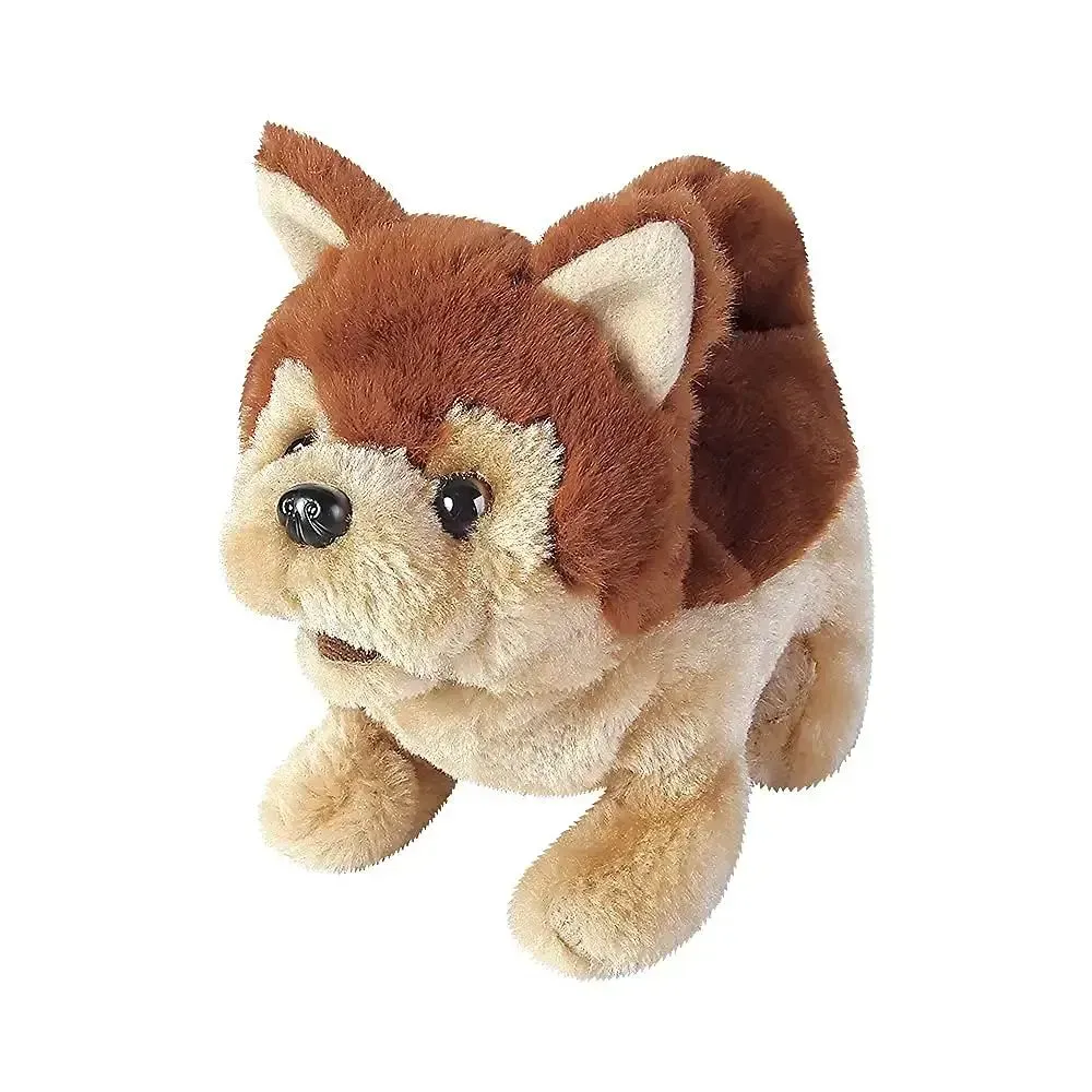 Интерактивная игрушка Песик Овчарка из текстиля 11x17x14 см Коричневый (150-98-L0782SH) Интерактивная игрушка Песик Овчарка из текстиля 11x17x14 см Коричневый (150-98-L0782SH)