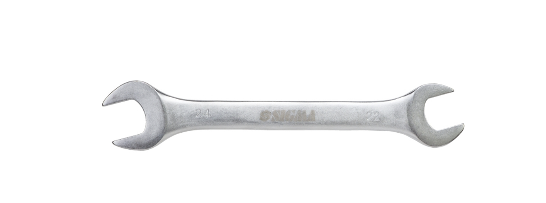 Ключ ріжковий Sigma 22x24 мм CrV Satine (6025861)