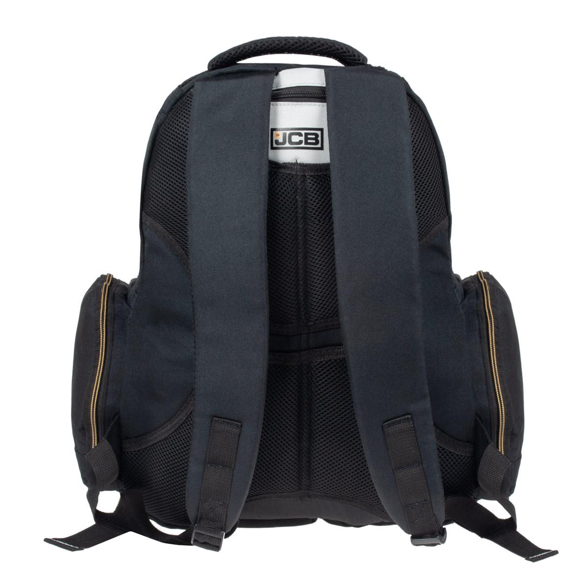 Городской рюкзак JCB BP22 Black/Yellow - фото 5 Городской рюкзак JCB BP22 Black/Yellow - фото 5