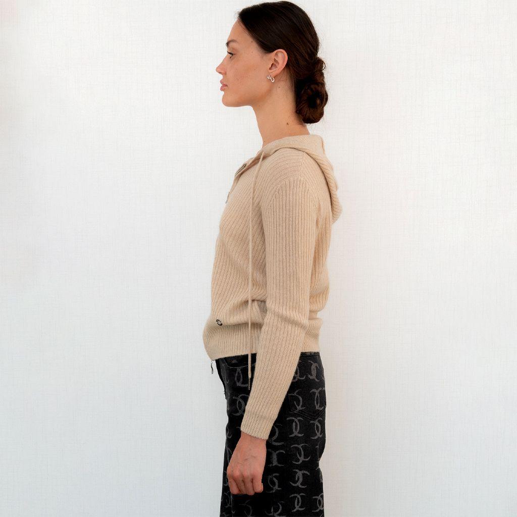 Кардиган жіночий повсякденний Loro Piana S Бежевий (2797308173) - фото 3