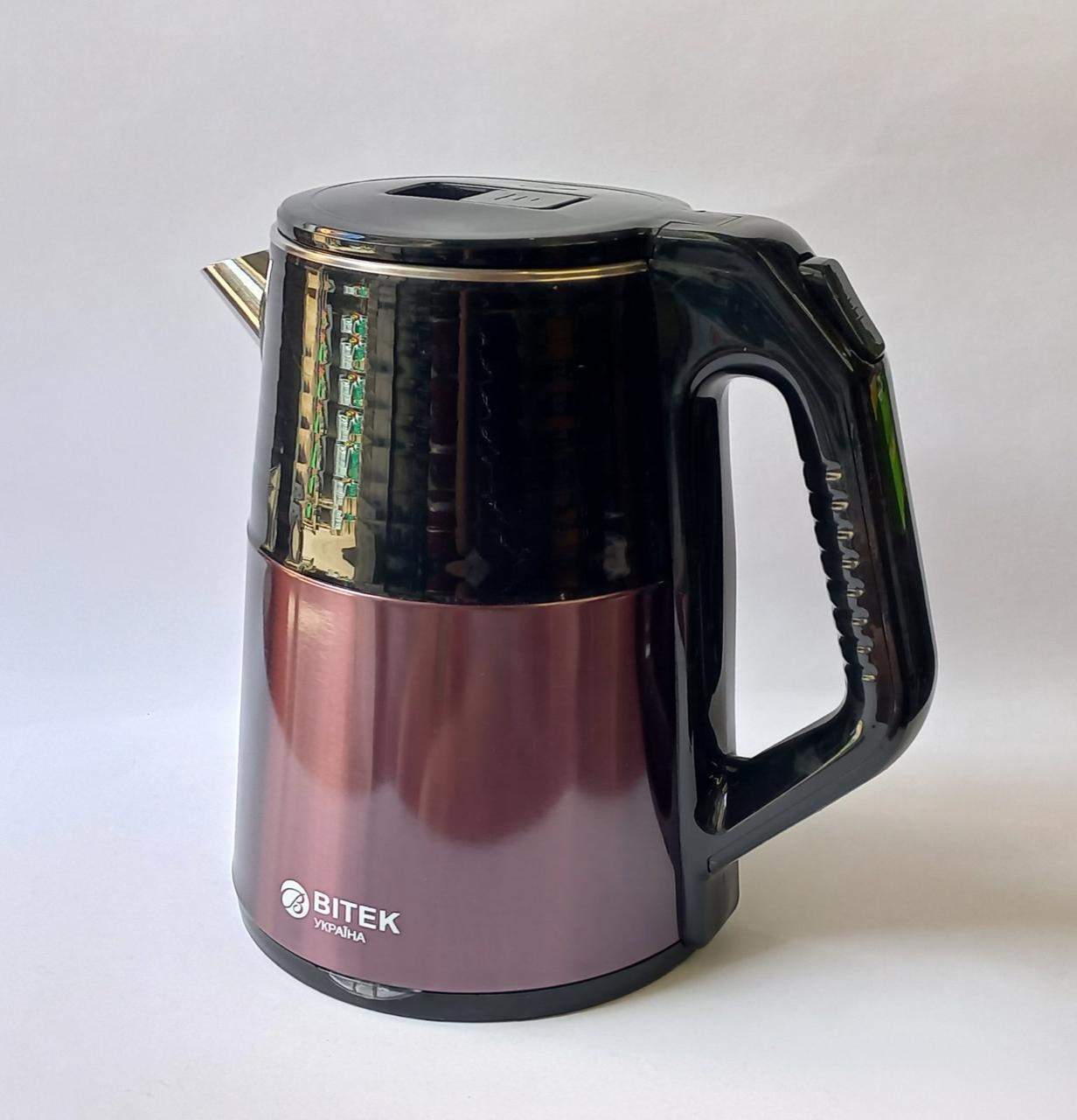 Чайник электрический BITEK 2000 Вт 2,5 л (BT-7819) - фото 6 Чайник электрический BITEK 2000 Вт 2,5 л (BT-7819) - фото 6
