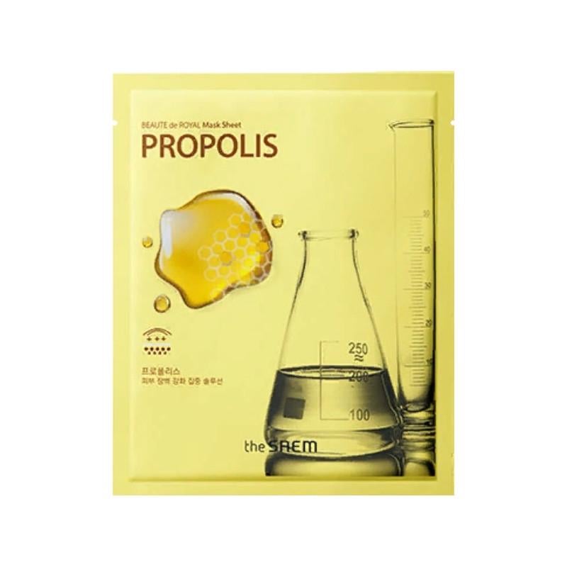 Маска для лица тканевая The Saem Beaute de Royal Mask Sheet Propolis с экстрактом картофеля 20 мл (1130616295)