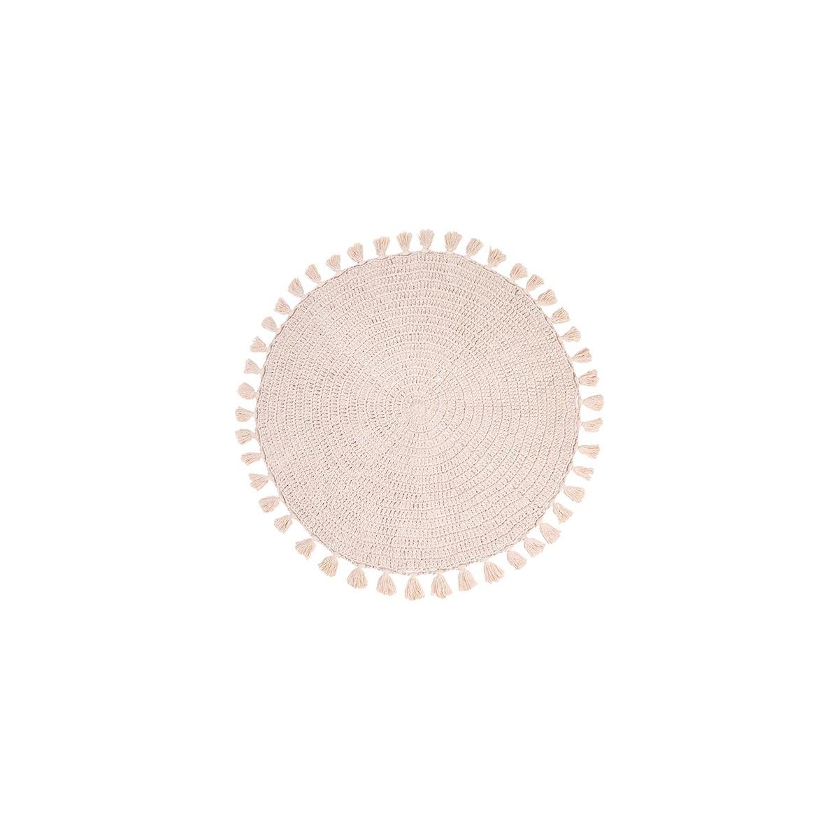 Килимок Irya Olita Powder 100x100 см Пудровий (svt-2000022242882)