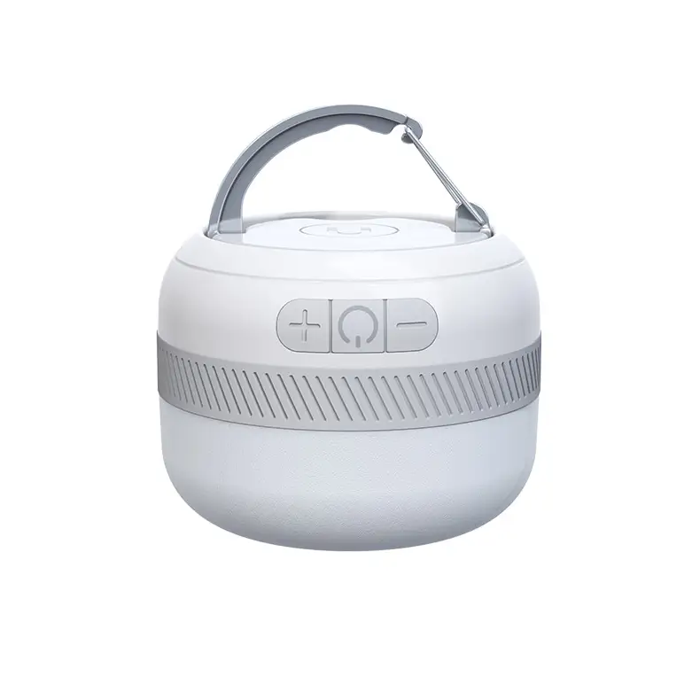 Фонарь-повербанк кемпинговый Natfire LV10 5200 мАч LED 6500K магнитный крепеж с карабином Белый (NATFIRE-LV10WHITE)