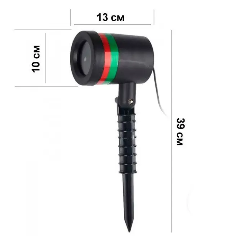 Проектор Star shower laser light от сети - фото 10