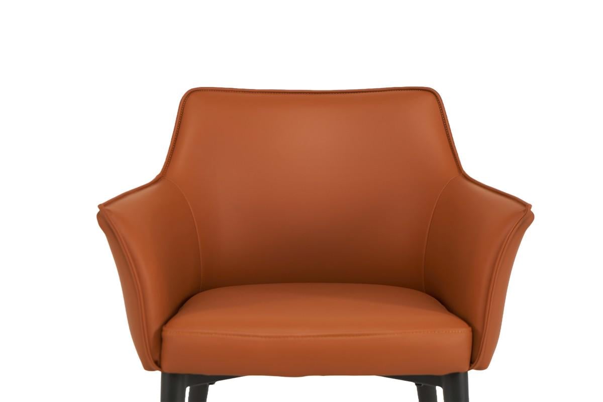 Стілець обідній Vetro Теракотово-Чорний (M-90) - фото 6 Стілець обідній Vetro Теракотово-Чорний (M-90) - фото 6