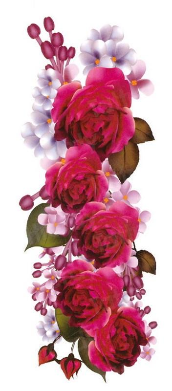 Временная водостойкая тату TL-290 наклейка 19x9 см (1273303813)