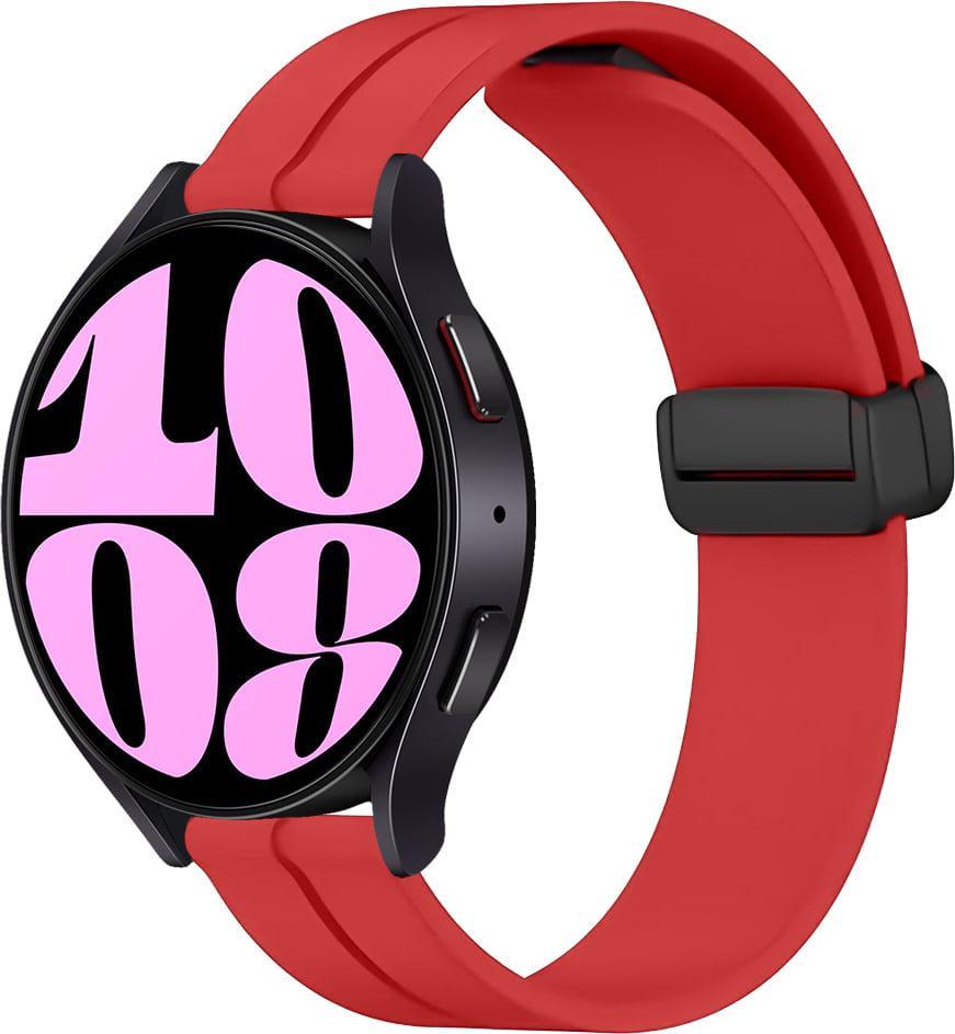Ремешок силиконовый Rysta для Samsung Galaxy Watch6 40 мм Red (41678-2D)