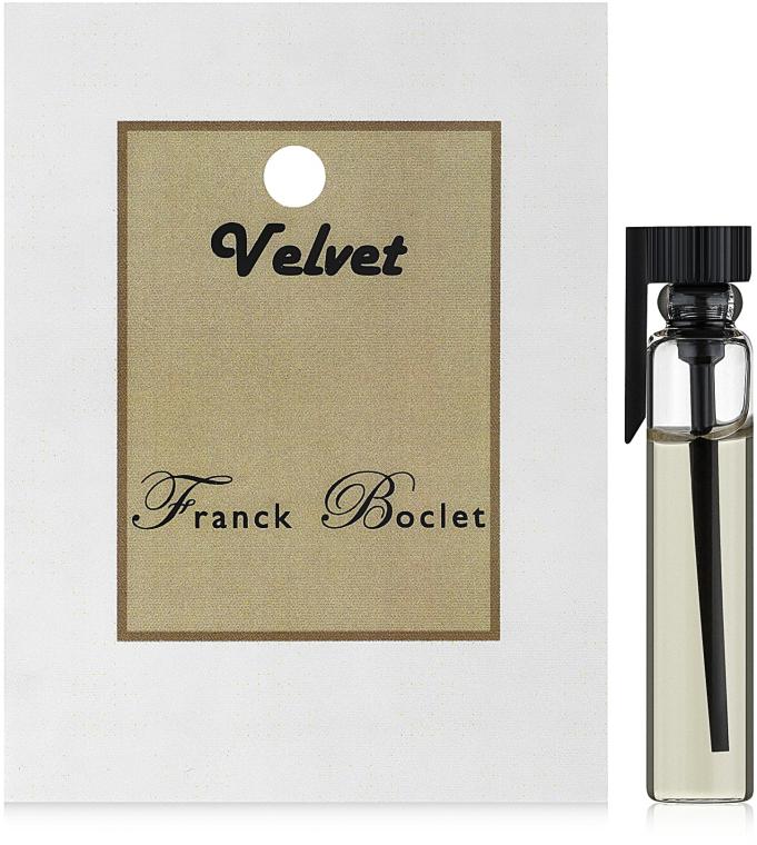 Духи унисекс Franck Boclet Velvet пробник 1,7 мл (18777724)