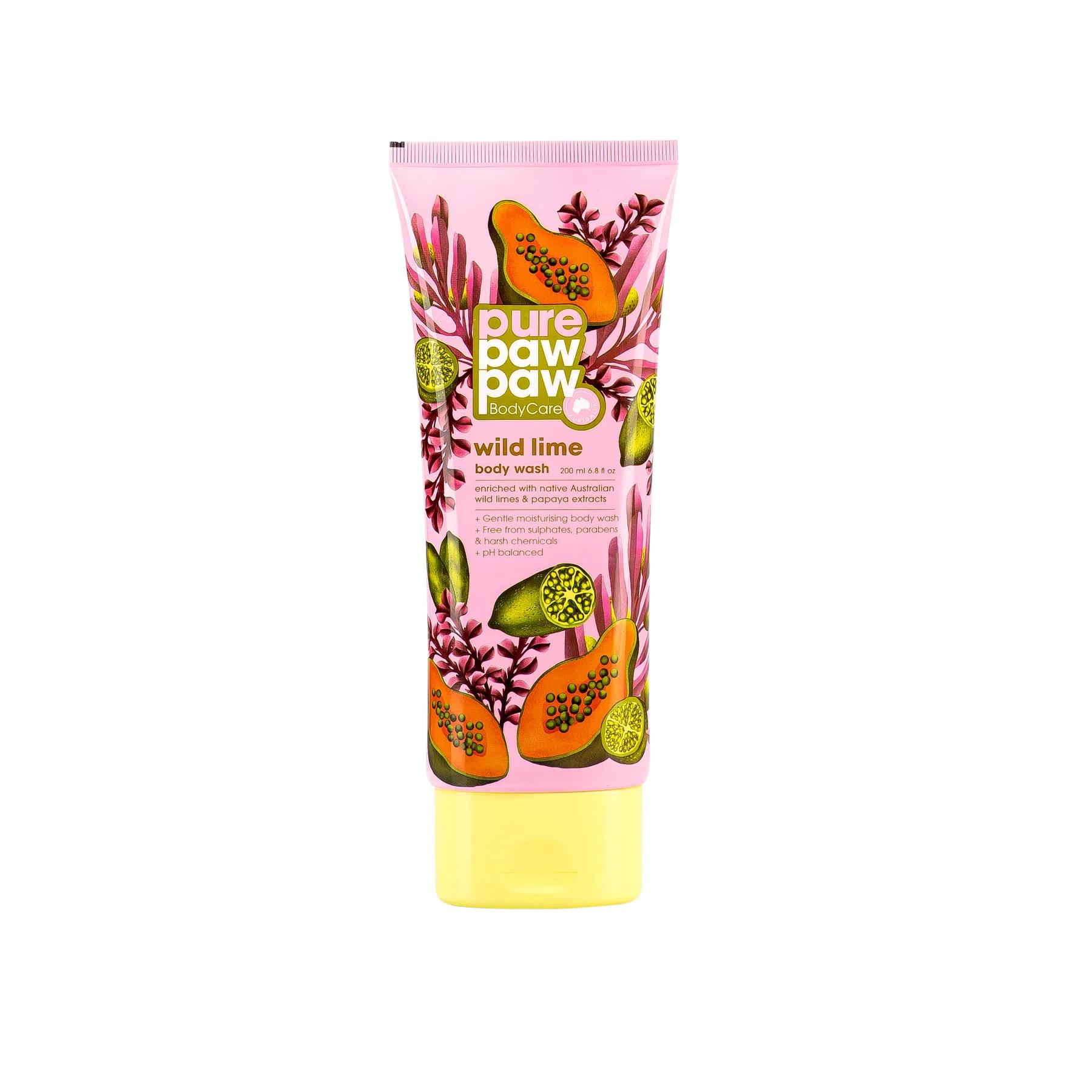 Гель для душа Pure Paw Paw Body Care Wild Lime Wash 200 мл
