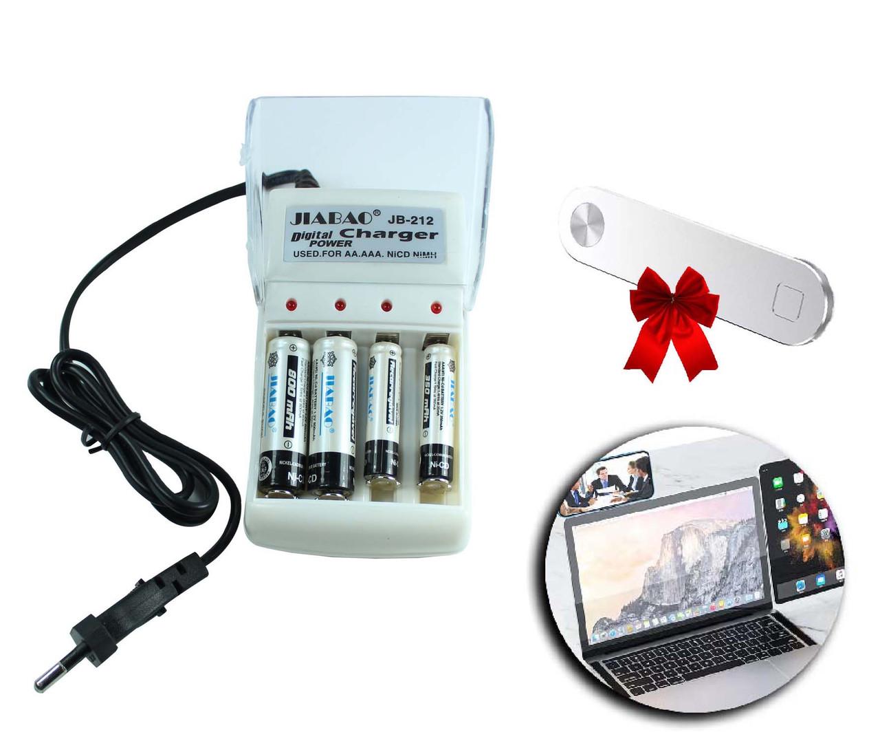 Зарядний пристрій з акумуляторами JDC АAА 4 шт. і тримач для телефону (id_97226) - фото 4 Зарядний пристрій з акумуляторами JDC АAА 4 шт. і тримач для телефону (id_97226) - фото 4