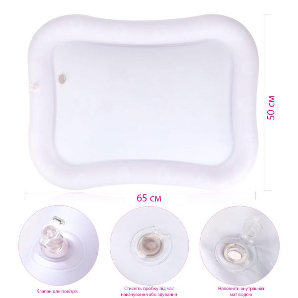 Акваковрик розвиваючий ігровий морські жителі Рожевий - фото 2 Акваковрик розвиваючий ігровий морські жителі Рожевий - фото 2