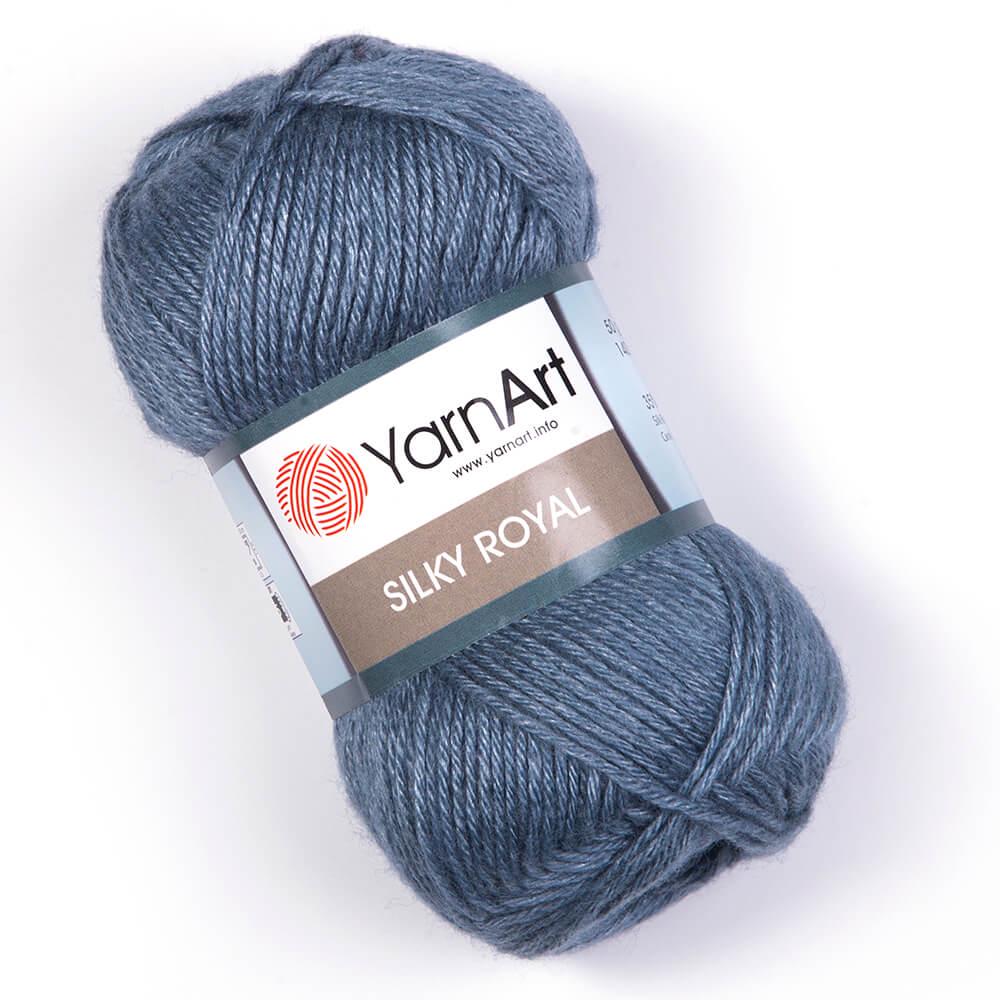 Пряжа YarnArt Silky Royal 431 Джинс (6165)