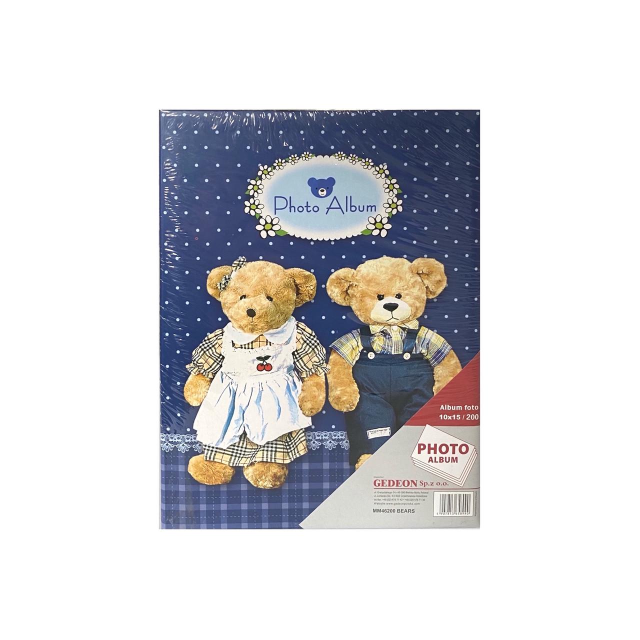 Фотоальбом Gedeon Bears на 200 фото 10x15 см Blue (12799950)