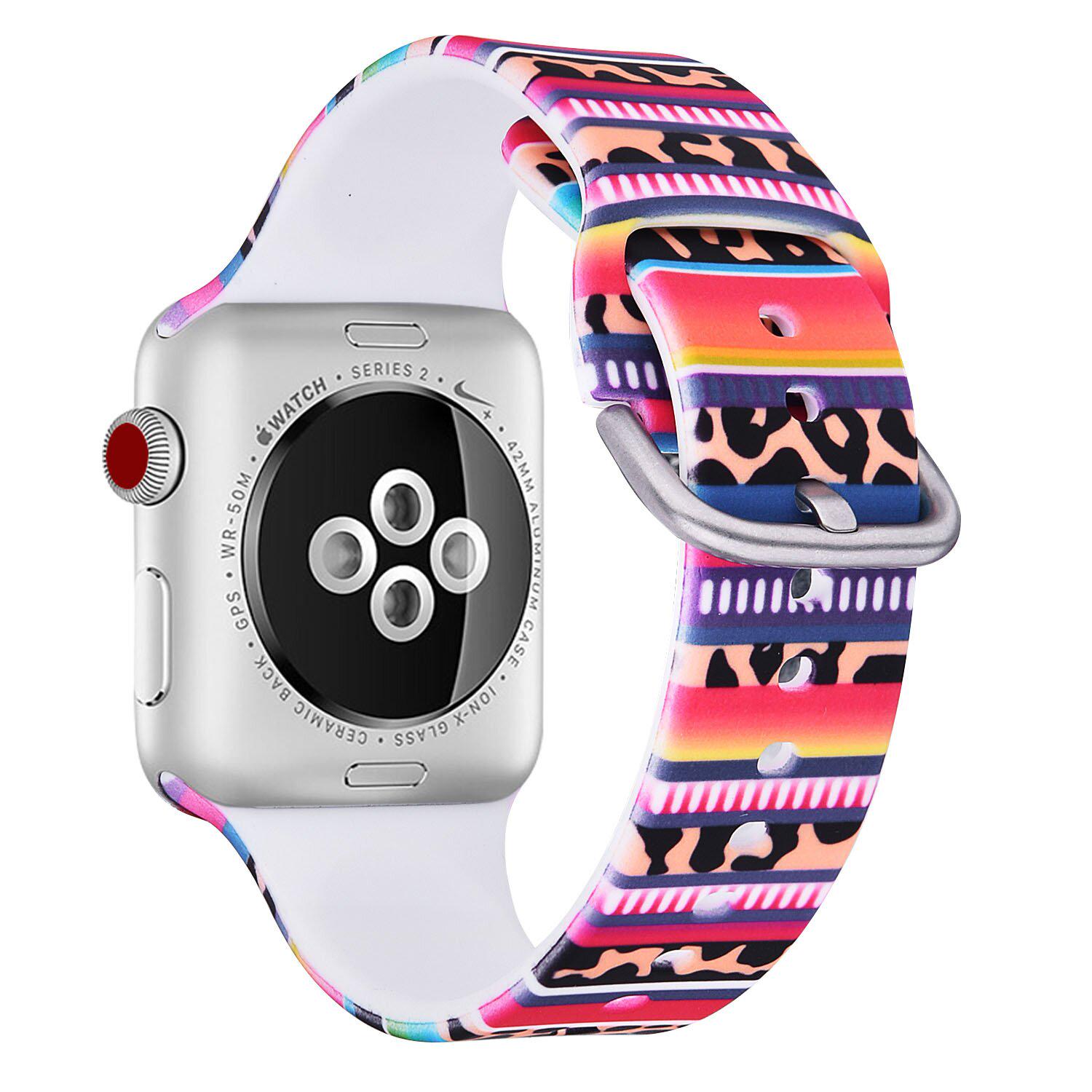 Женский ремешок для Apple Watch Палитра из силикона 38-40 мм