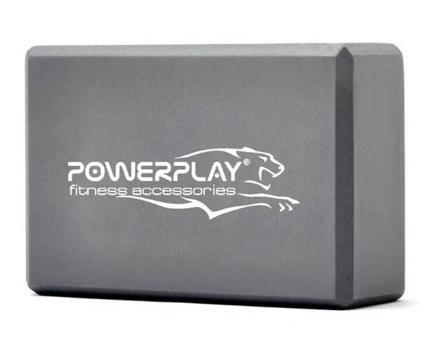 Блок для йоги PowerPlay 4006 Yoga Brick Серый (PP_4006_Grey_Yoga_Brick) - фото 3 Блок для йоги PowerPlay 4006 Yoga Brick Серый (PP_4006_Grey_Yoga_Brick) - фото 3
