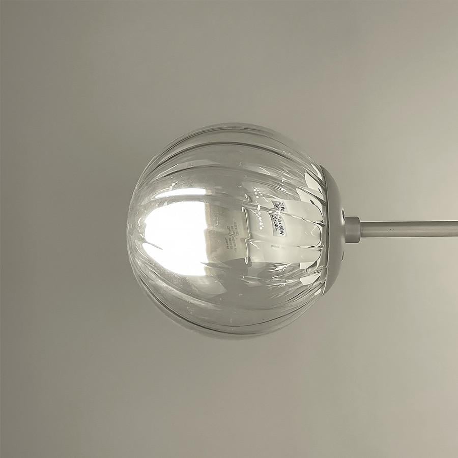 Люстра стельова на 8 прозорих плафонів Білий (51797/8 WT+CL) - фото 3 Люстра стельова на 8 прозорих плафонів Білий (51797/8 WT+CL) - фото 3