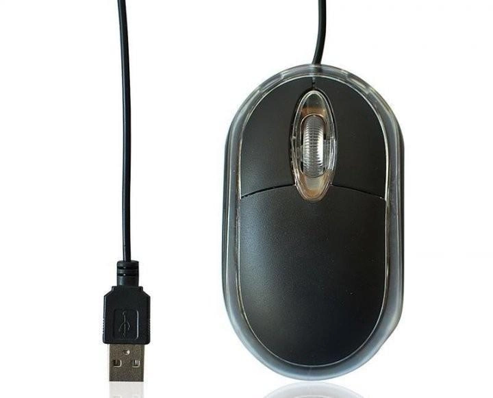 Миша дротова Mouse Mini G631/KW-01/XT-610 USB Чорний (5eacd8f9)