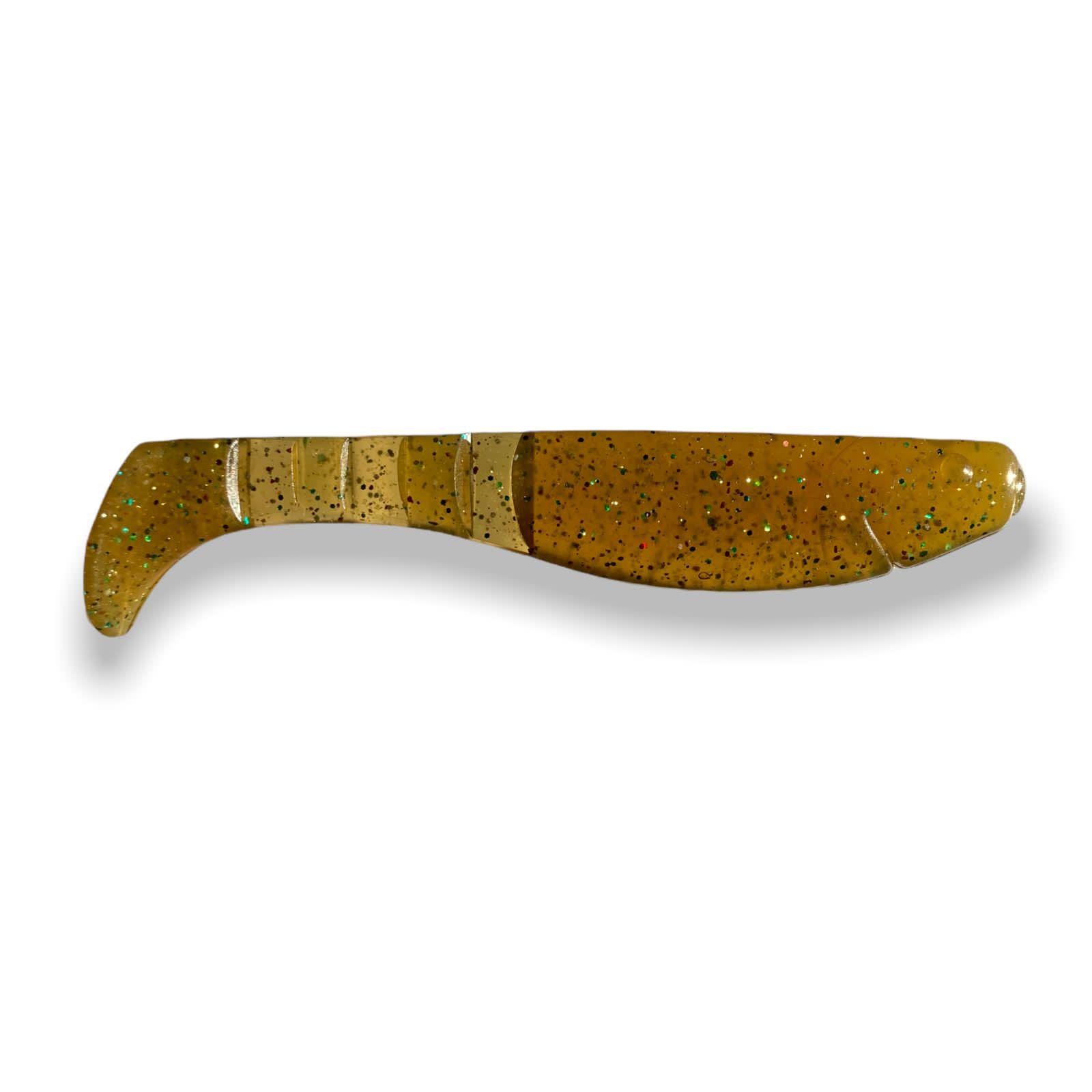 Приманки Big Baits Hoof речная серия 4,2" 4 шт. # 100 Caramel (2425100)