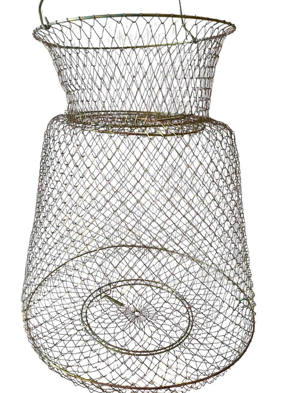 Садок металлический рыболовный d 38 см - фото 2 Садок металлический рыболовный d 38 см - фото 2