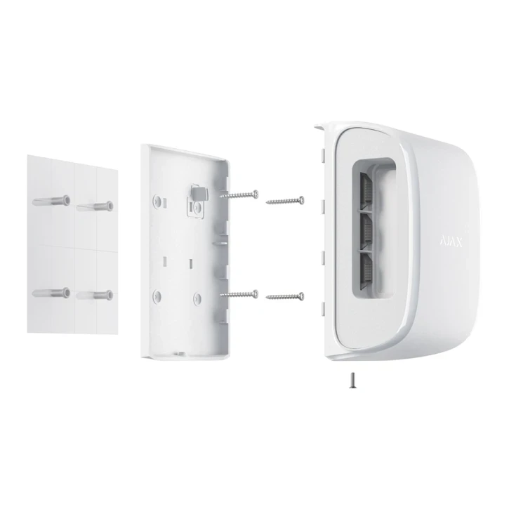 Панель кріпильна Ajax SmartBracket для DualCurtain Outdoor White (2890076489)