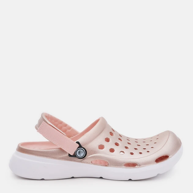 Сабо Joybees Modern Clog Metallic Rose Gold р. 36,5 23,6 см Бронзовый (2630287175)