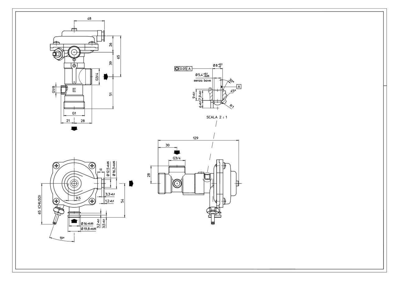 Клапан триходовий Immergas Nobel 3.011685/3.012806/P421AE00A3 - фото 3 Клапан триходовий Immergas Nobel 3.011685/3.012806/P421AE00A3 - фото 3