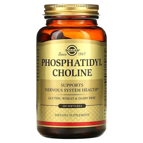 Фосфатидилхолін Solgar Phosphatidyl Choline 100 кап. (1418)