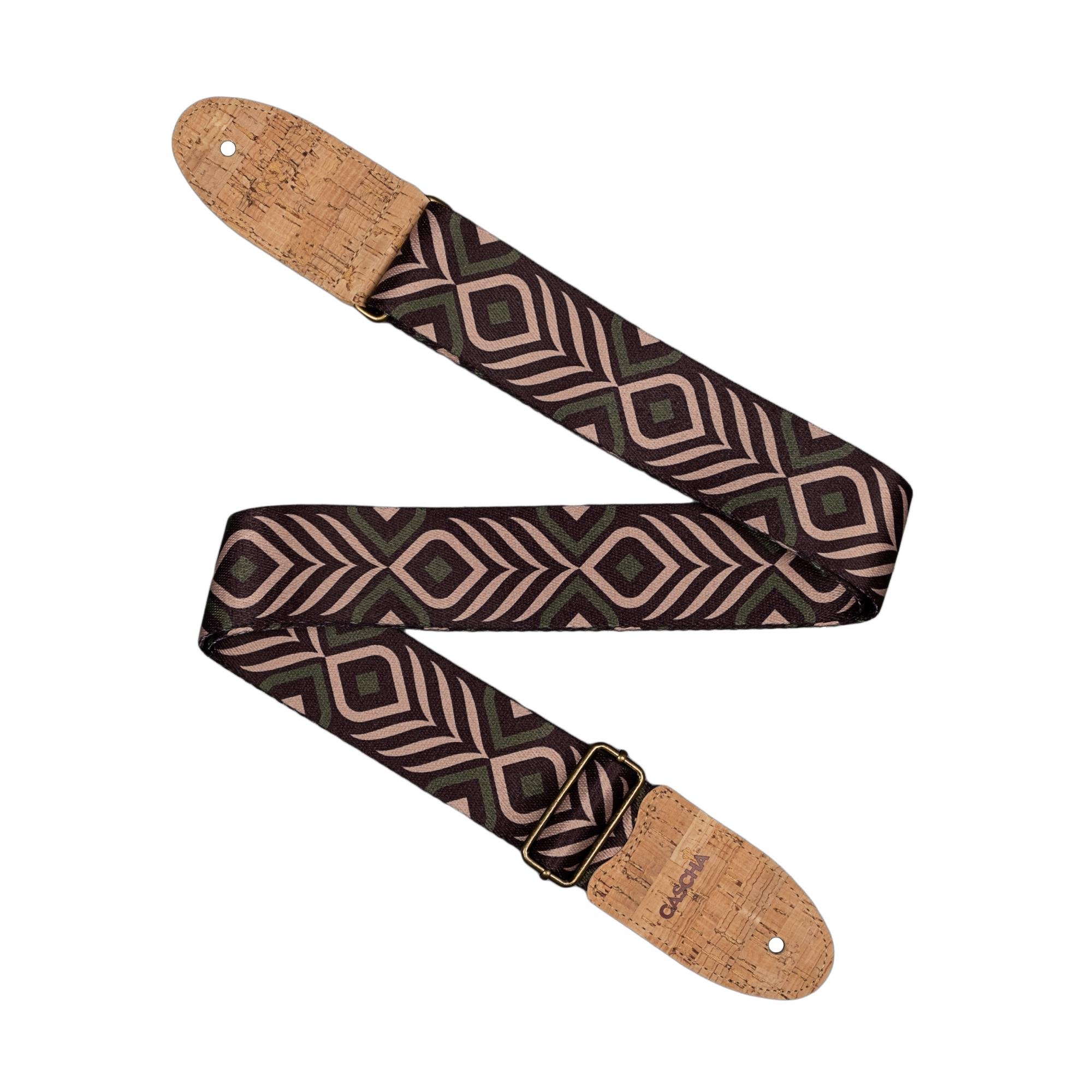 Ремінь дo гітари Cascha Vegan CGS-VC9 Green Chevron (67343) Ремінь дo гітари Cascha Vegan CGS-VC9 Green Chevron (67343)