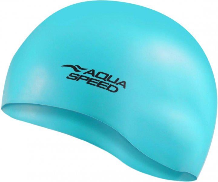 Шапочка для плавання Aqua Speed ​​Mono 6190 Osfm Блакитний (5908217661906)