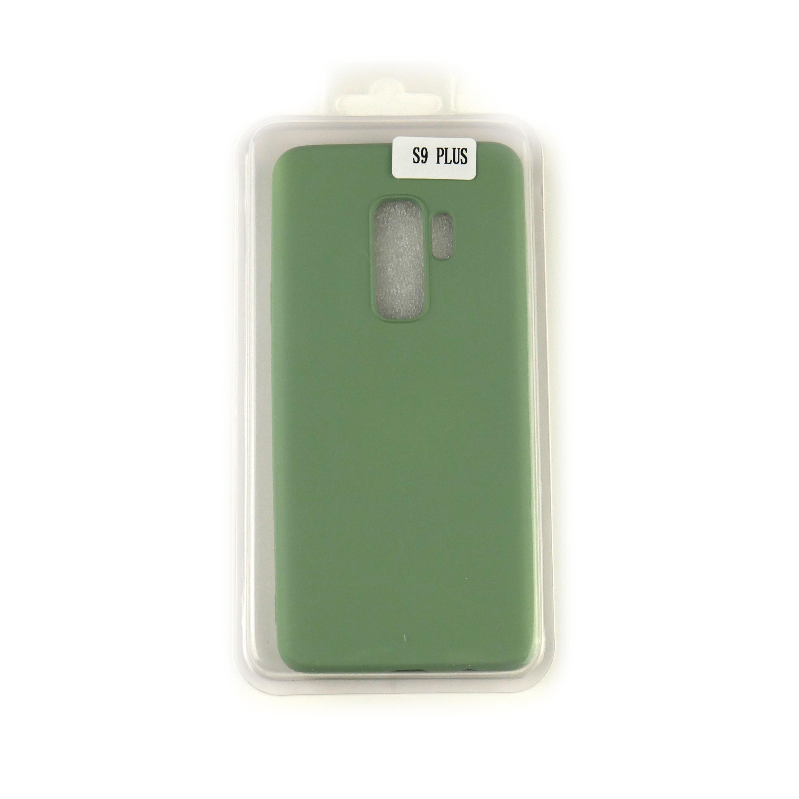 Чехол Silicone Case Full Cover Samsung S9 Plus Зеленый